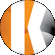 Christos Kedras orange logo